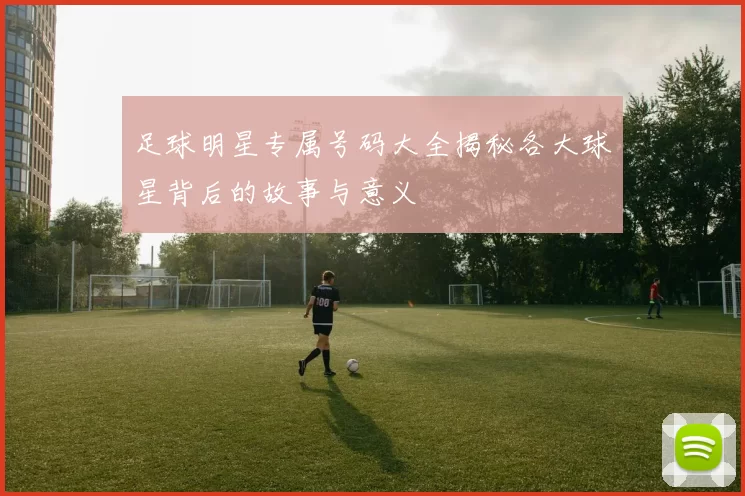 足球明星专属号码大全揭秘各大球星背后的故事与意义